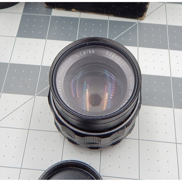 Minola Pentax 35mm Body Only Cameras Takumar Vivitar Hanimex-Praktica Lens Lot - Picture 2 of 16